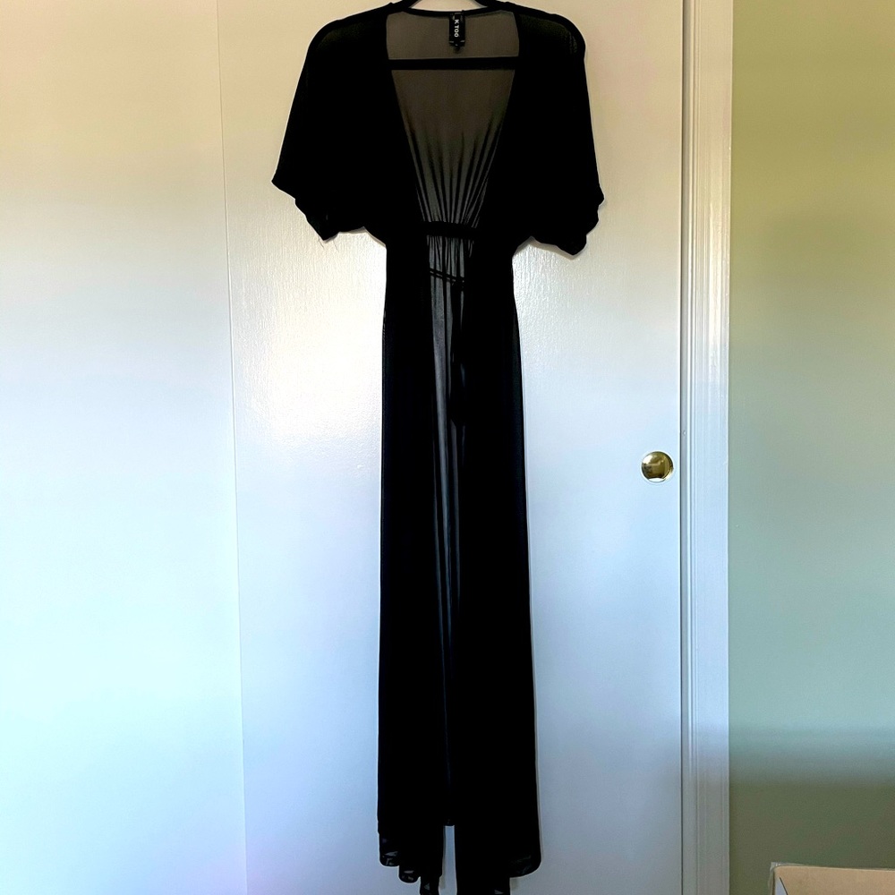 Swimsuit cover up maxi